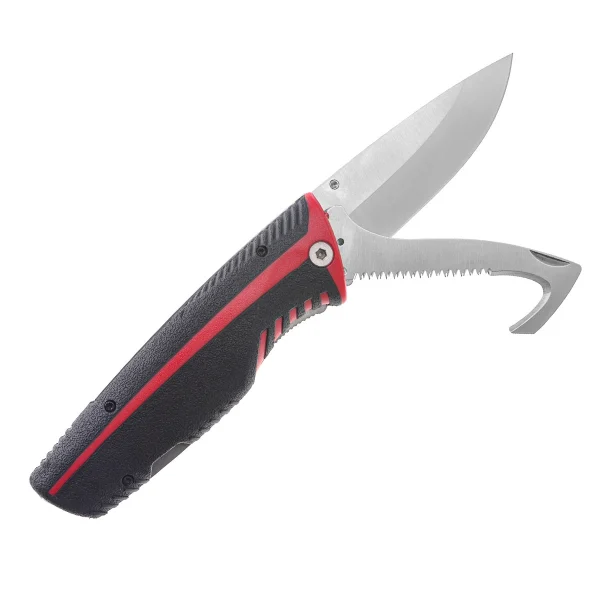 Stainless Steel Folding Knife with LED Llight